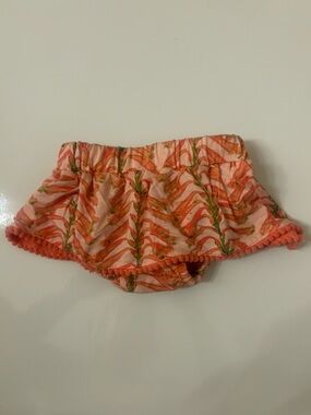 Kate Quinn Newborn Peach Birds of Paradise Skort 🌵0-3 months